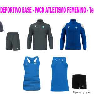 CD BASE PACK 25/26 ATLETISMO FEMENINO con camiseta
